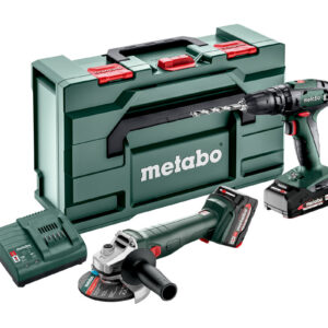PACK BATERIA METABO AMOLADORA+TALADRO - Imagen 1