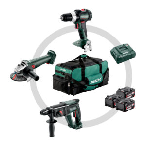 PACK METABO AMOLADORA+ TALADRO+ MARTILLO